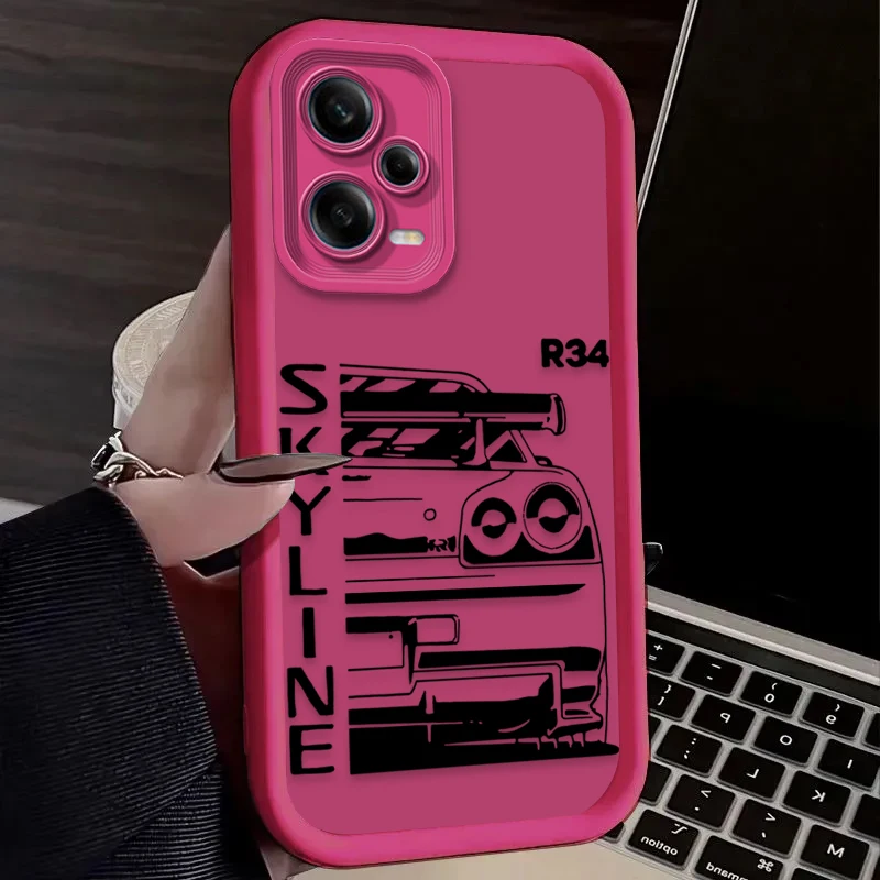 حافظة لهاتف Xiaomi Redmi Note 13 14 12 11 Pro Plus 5G 14S 12S 11S 10s 10 9 Redmi 14C 13C 12C 12 4G #4