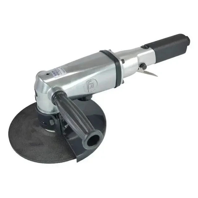 

Hot Sale 7" 180mm 7000rpm Safety Lever Heavy Duty Air Pneumatic Angle Grinder For Hub Grinding Wheel