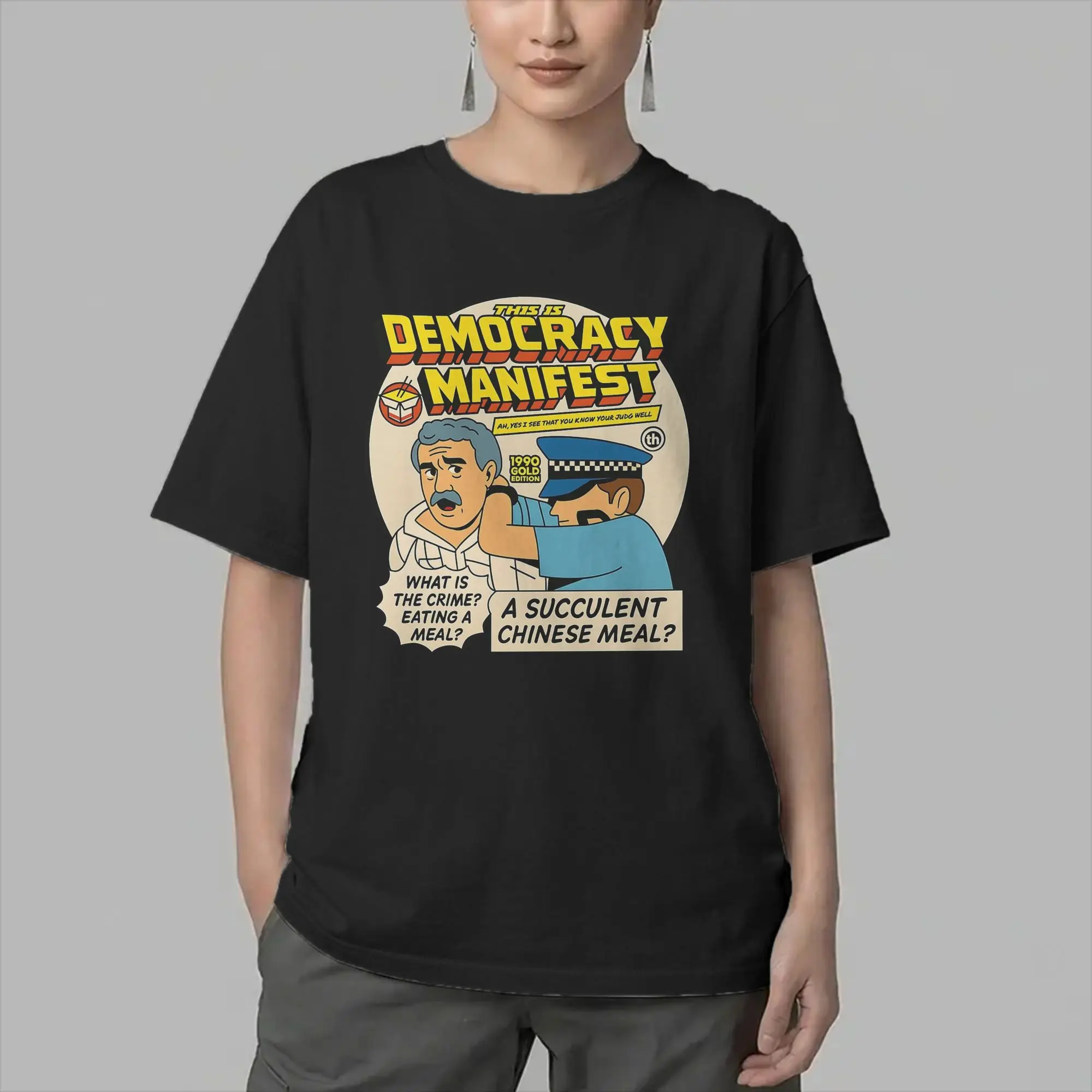 Funny Succulent Chinese Meal Meme T-Shirts for Men  Awesome Cotton Tee Shirt Round Neck Short Sleeve T Shirt Summer Tops
