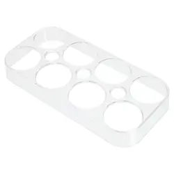 Egg Storage Box Refrigerator Egg Organizer Food Containers Egg Fresh Keeping Case Holder Tray Dispenser Kitchen Storage Supply