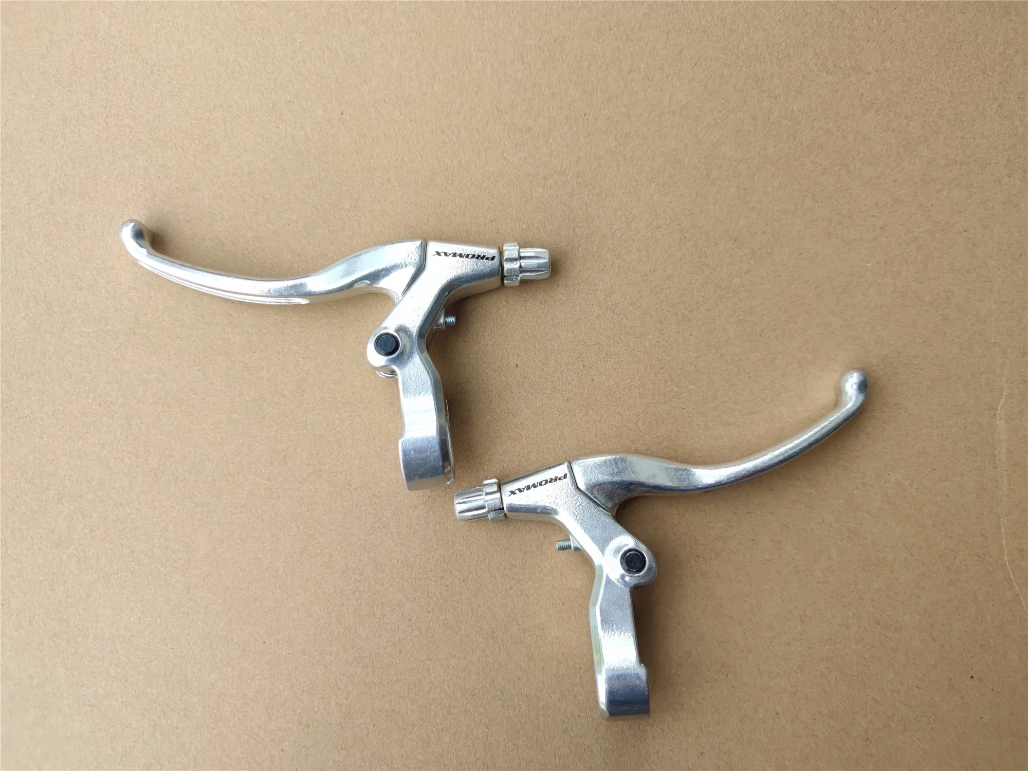 Promax-Silver Brake Lever, Right and Left, High Quality Brakes, Alloy Aluminum Handlebar, 22.2mm