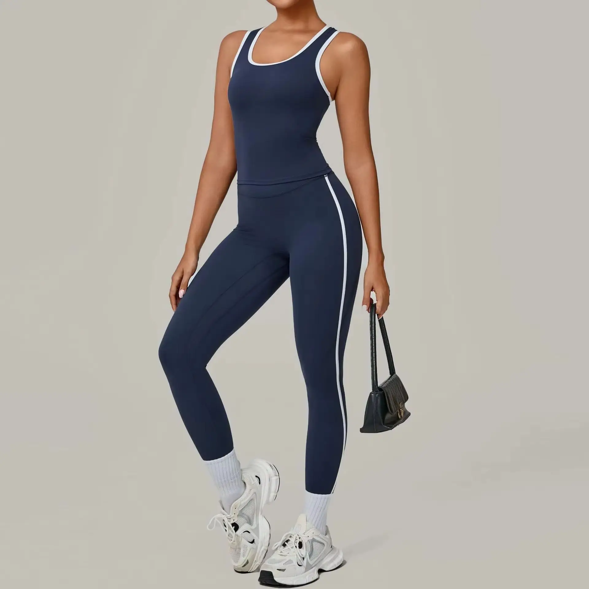 yoga-set-women's-tracksuit-2-pieces-workout-sportswear-gym-clothing-high-waist-leggings-fitness-shorts-push-up-bras-sports-suits