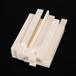 Acoustic Guitar Bone Blanks Saddle Lightweight Durable Guitar Bridge Saddle Blank DIY Stringed Instrument Supplies