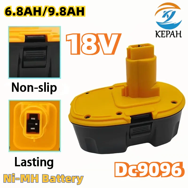 

Сменный Ni-MH аккумулятор 18 В, 9800 мАч, совместимый с DE9061 DE9062 DW9061 DW9062 DE9036 DW911 DW921
