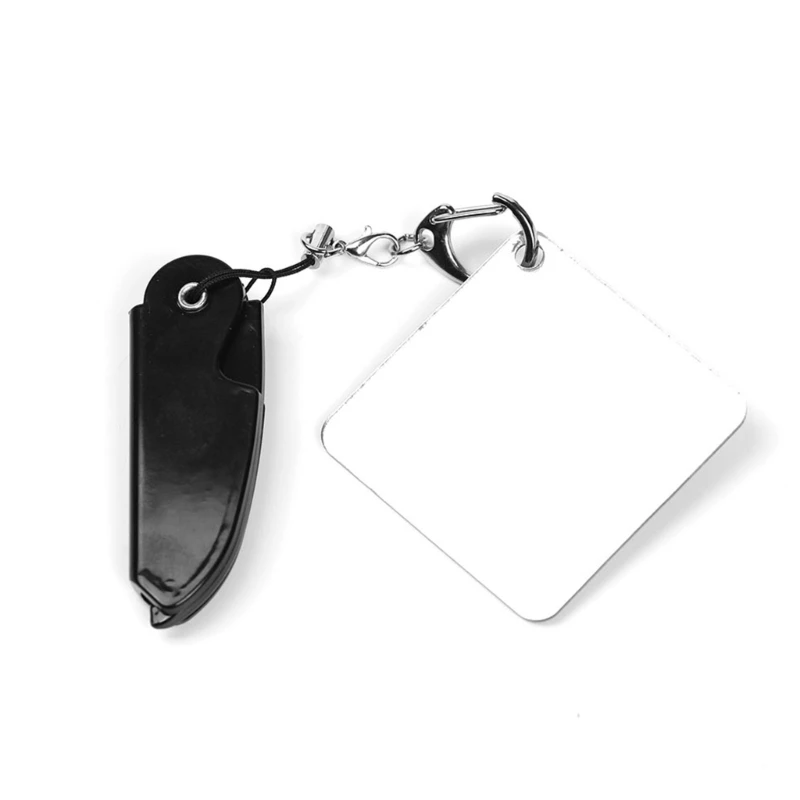 Sisir Kumis untuk Pria Sisir Jenggot Lipat dengan Sisir Penata Multifungsi Cermin