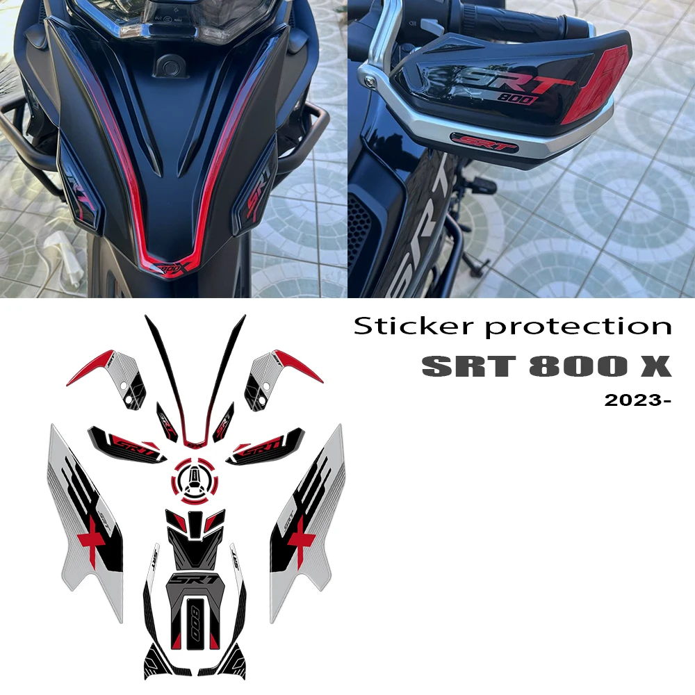 

3D-наклейки на боковые баки для QJ Motor SRT 800 800X 2023 SRT 2024, аксессуары