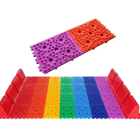 Rainbow Plastic HDPE Slide for Toddlers MEGA Slide for Park Usage for Racing and Flying down till Satisfying End