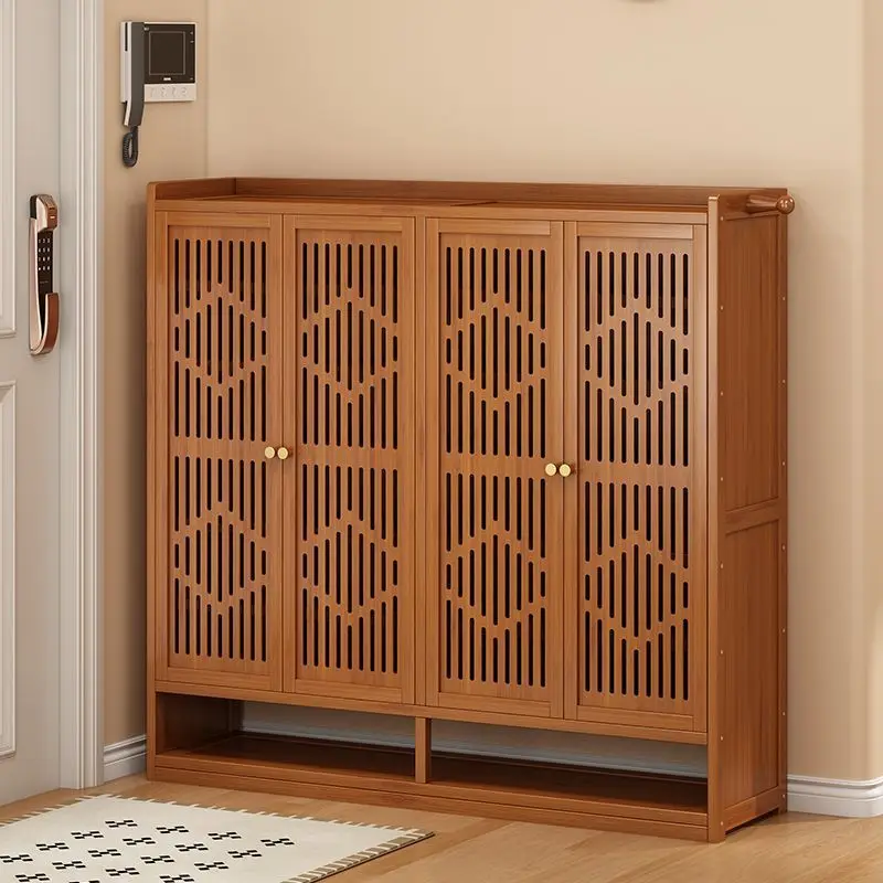 

Entry door shoe cabinet new multi-layer household indoor large-capacity rental house simple dust-proof shoe rack storage
