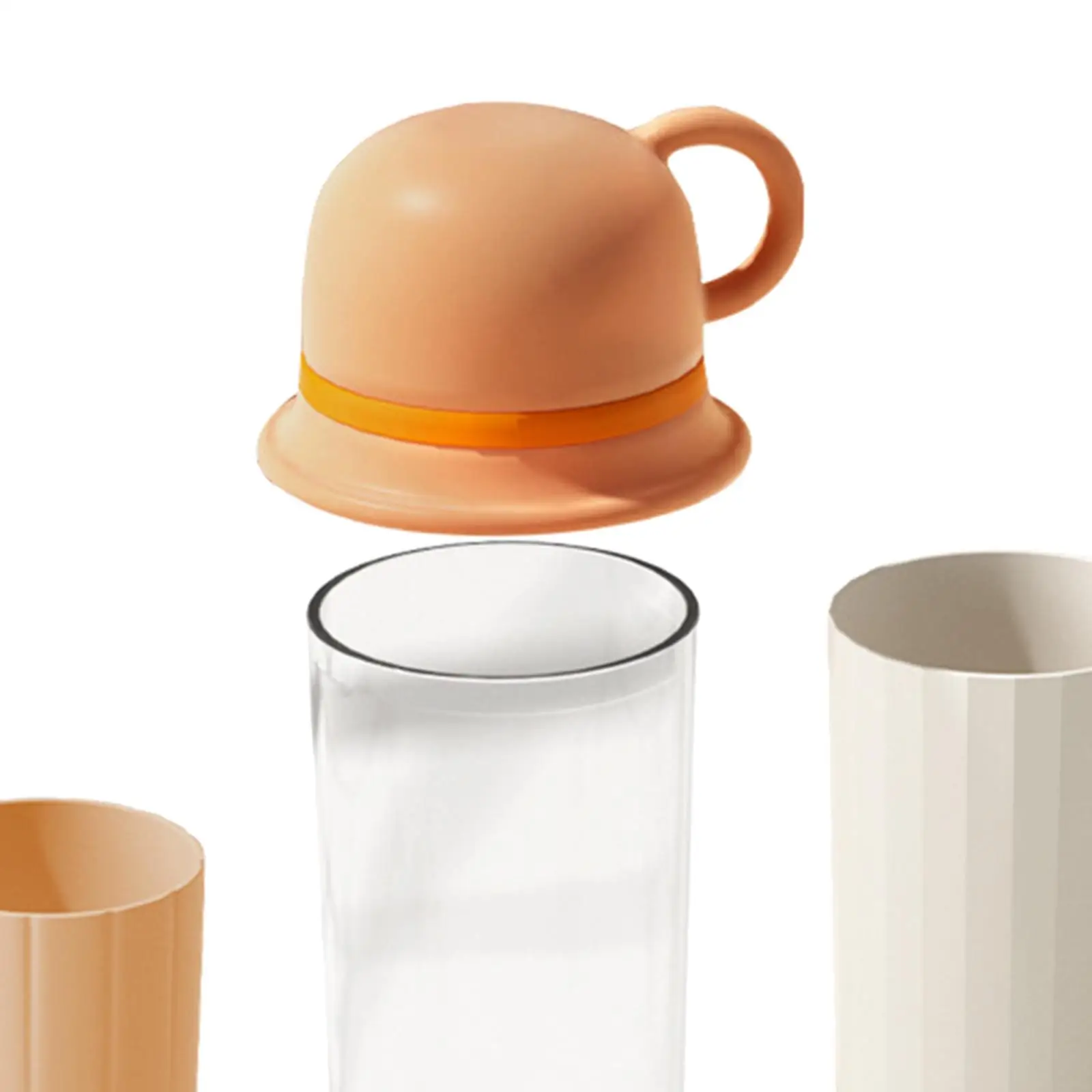 4 in1 Zahnbürsten becher Fall Zahnbürsten halter mit Deckel robust tragbar