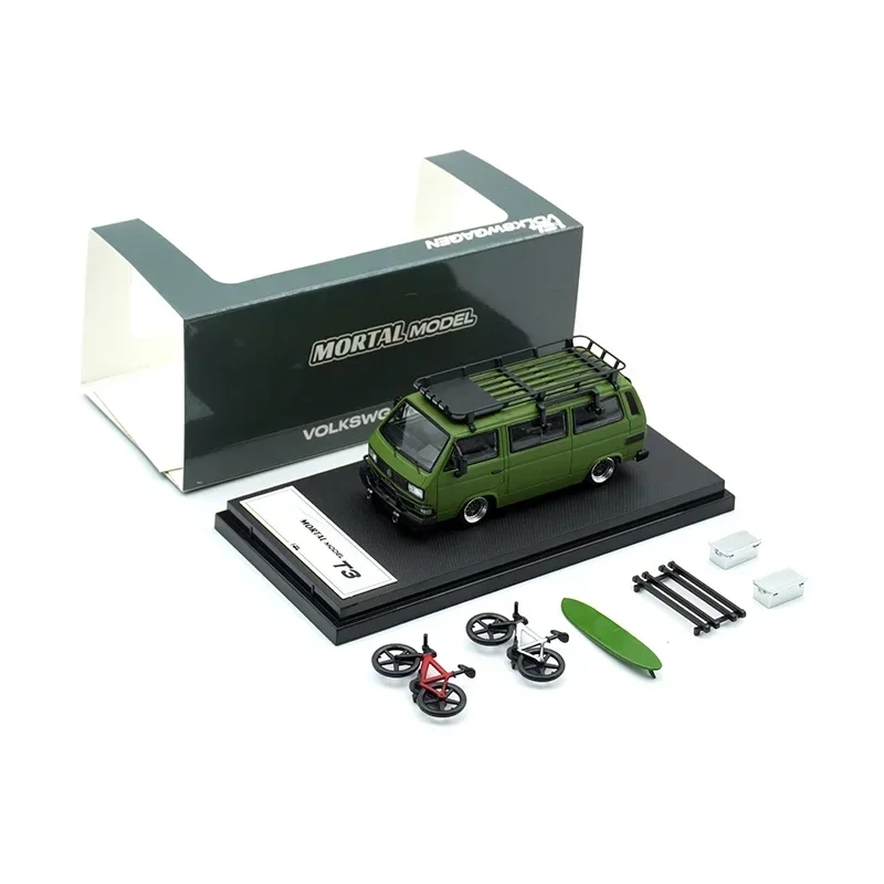 

Mortal In Stock 1:64 T3 Camping Edition With Accessories Diecast Car Model Collection Toys