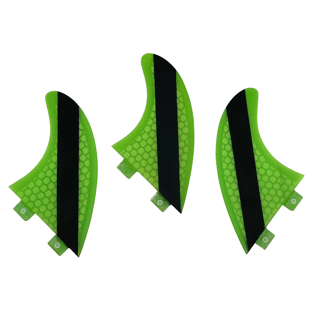 

UPSURF FCS Surfboard Fins G5 Surf For Short Board Accessories Line Honeycomb M Size tabla de surf Double Tabs Tri Fin Quilhas