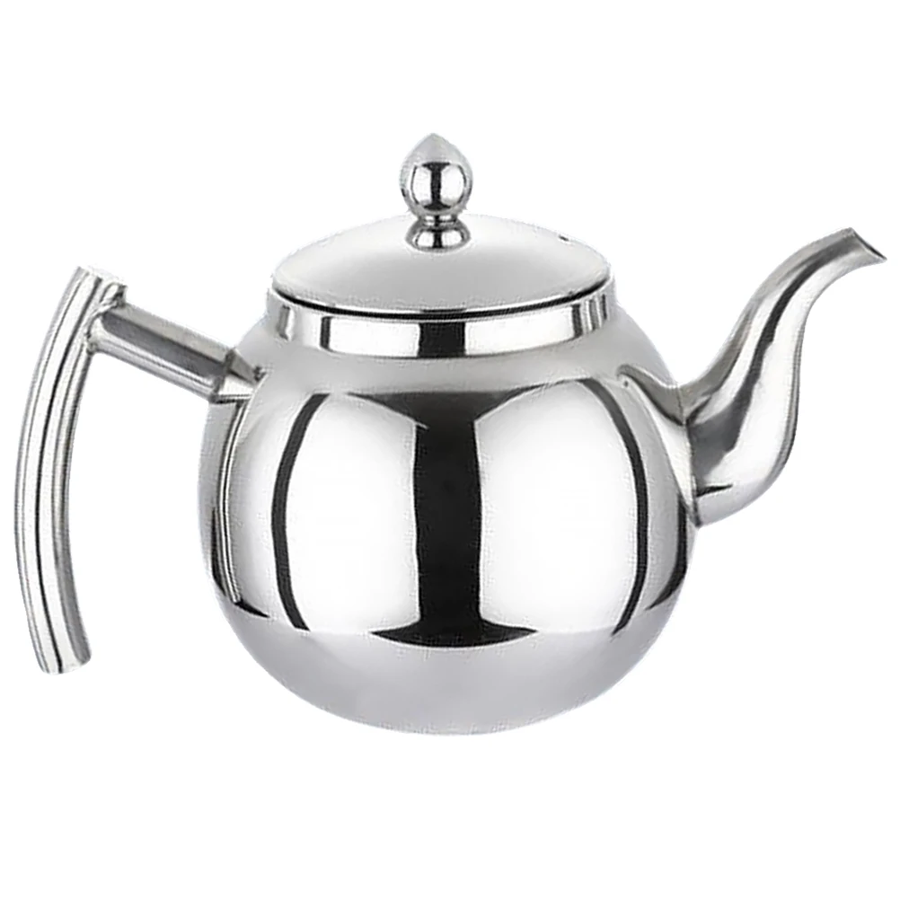 

Tea Strainers for Loose Bend Mouth Teapot Stainless Steel Kettle with Handle Office
