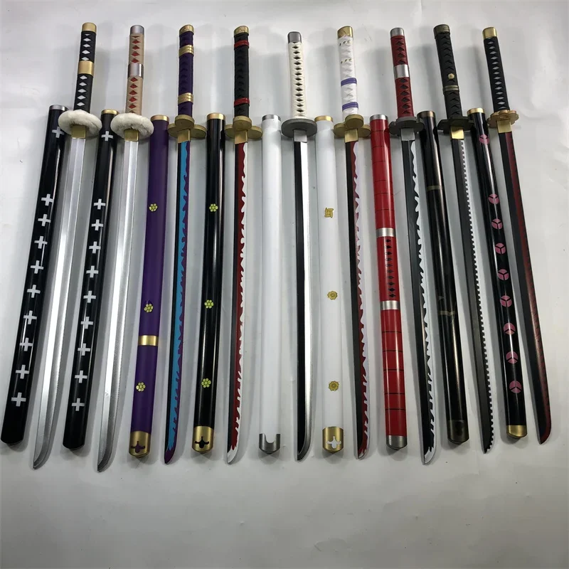 104cm Cosplay Sword Zoro Sword Kozuki Oden Yamato Purple Sword Samurai Katana Weapon Knife Safety PU Toy Gift