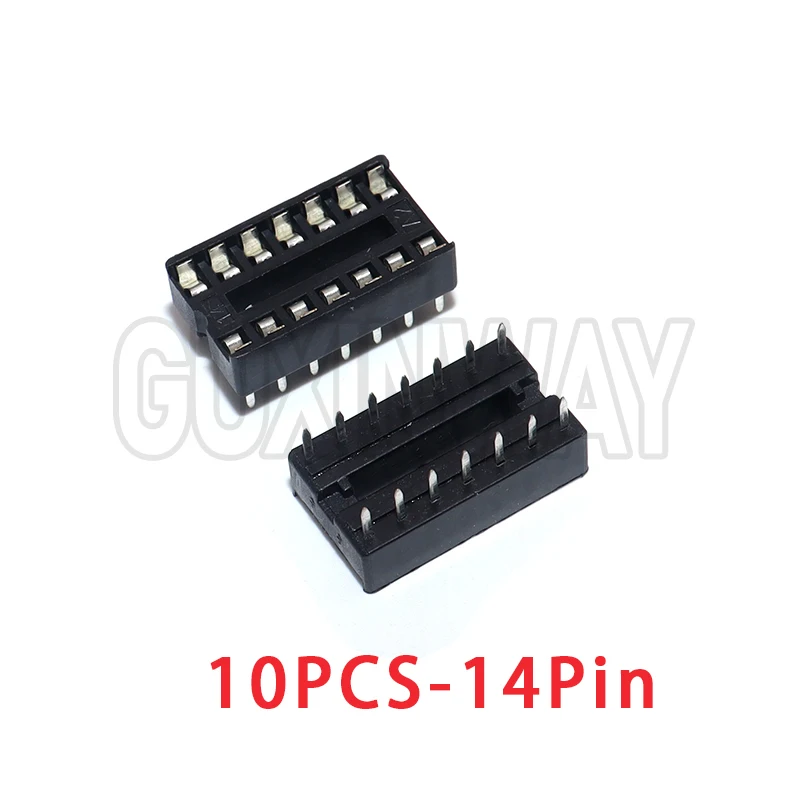 10 قطعة IC مقعد DIP IC محول مأخذ التوصيل لحام DIY مآخذ 6pin 8pin 14pin 16pin 18pin 20pin 24pin 28pin #4