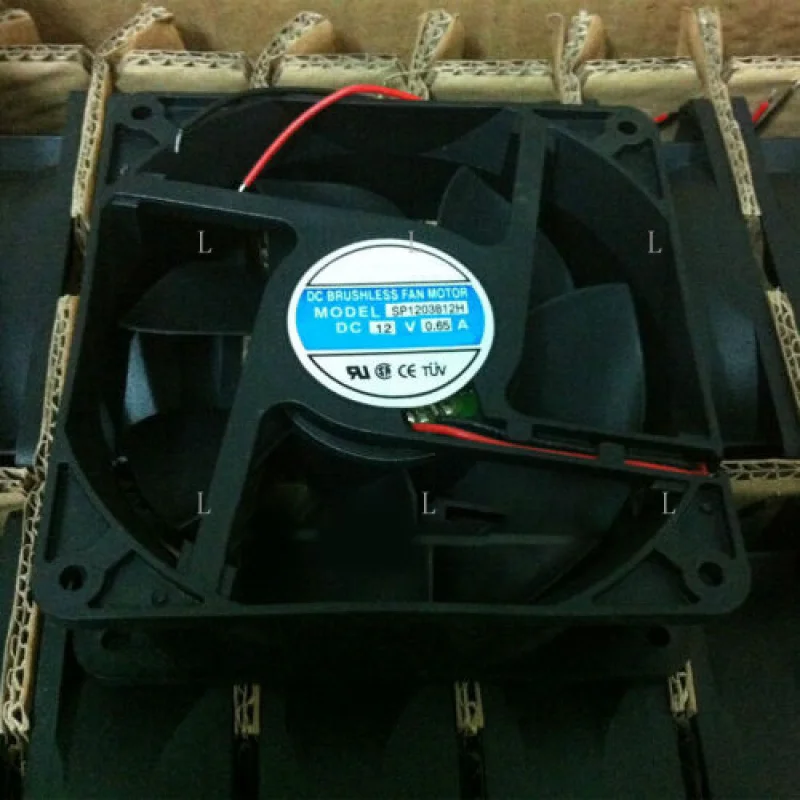 

L For INNOVATIVE SP1203812H Cooling fan DC12V 0.65A 120*120*38mm 2 wire[M158a]