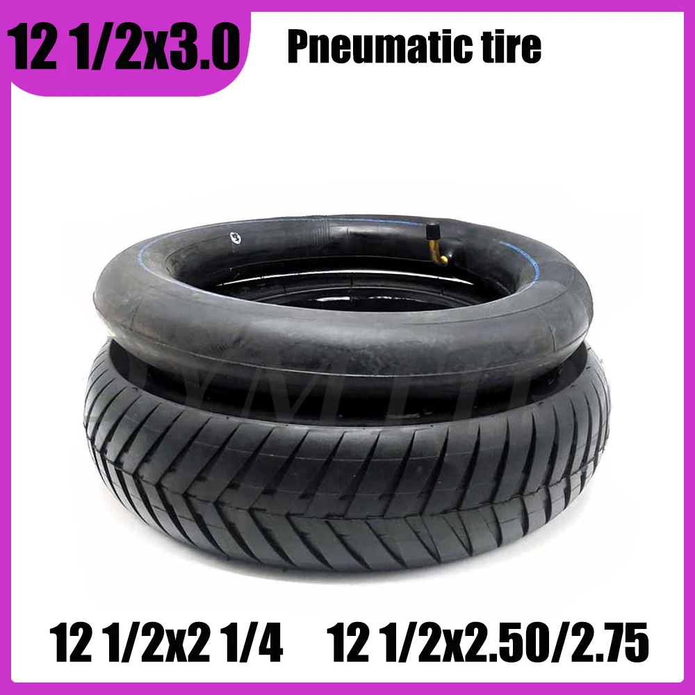 12 1/2x3.0 Tire 12x3.0 Inch Inner Tube Outer Tyre for Folding E-Bike Mini Motorcycle Electric Scooter