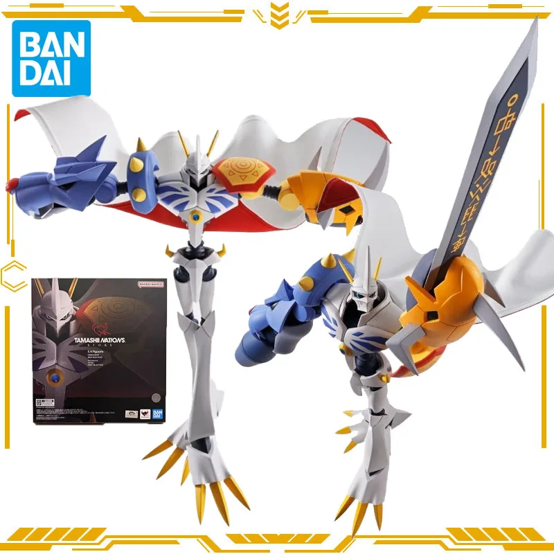 

Bandai Original S.H.Figuarts Digimon Adventure Omegamon Action Figure Toys for Boys Girls Gift Collectible Model Ornaments