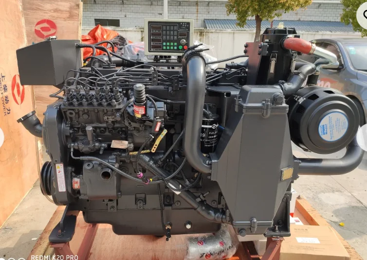 Original 6 Cylinder SDEC Shanghai 200hp 300hp 350hp 400hp 450hp 500hp 600hp Boat Engines for Marine Use
