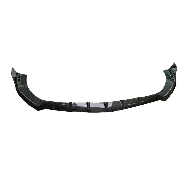 Babos style carbon fiber front lip car Front Bumper Spoiler Front deflector for Mercedes Benz C217 2014-2019