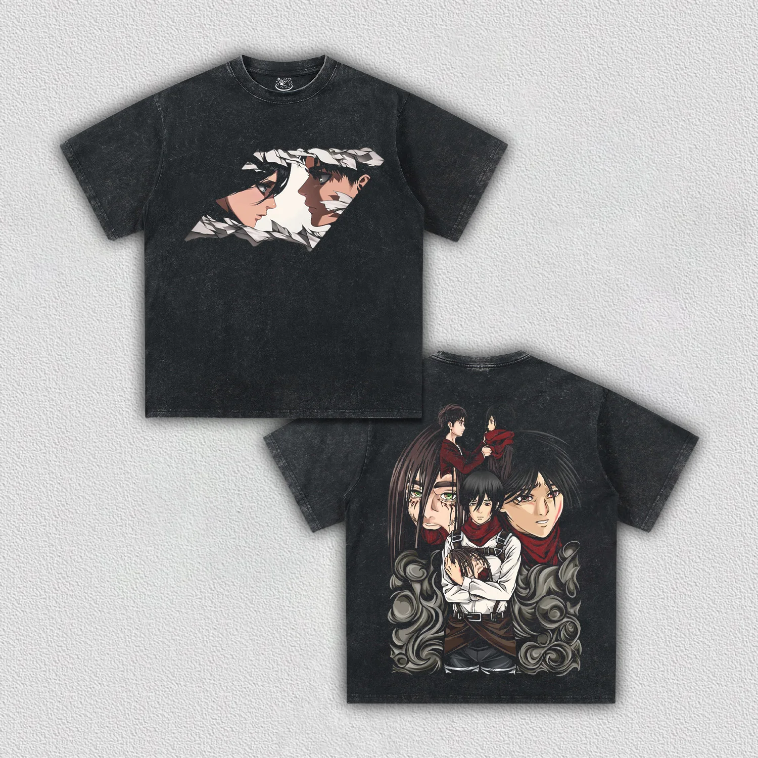 ataque-em-tita-impressao-t-camisa-mikasa-e-eren-grafico-t-feminino-masculino-oversized-harajuku-rua-confortavel-feminino-roupas-masculinas