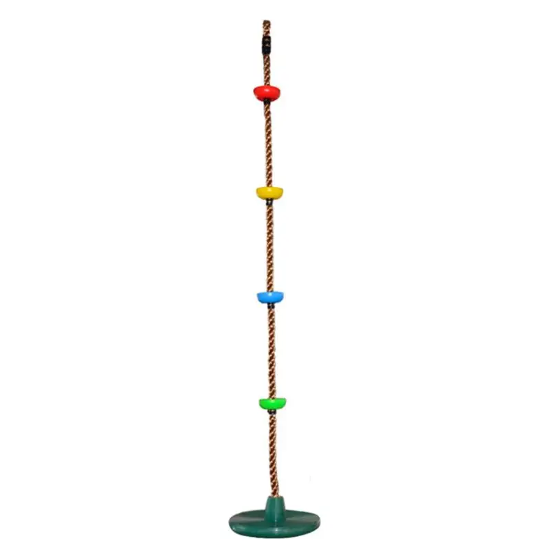 Climbing Rope Tree Swing Backyard Toy hysical Training Swing with latform Treehouse Tire Saucer Swingset for Obstacles