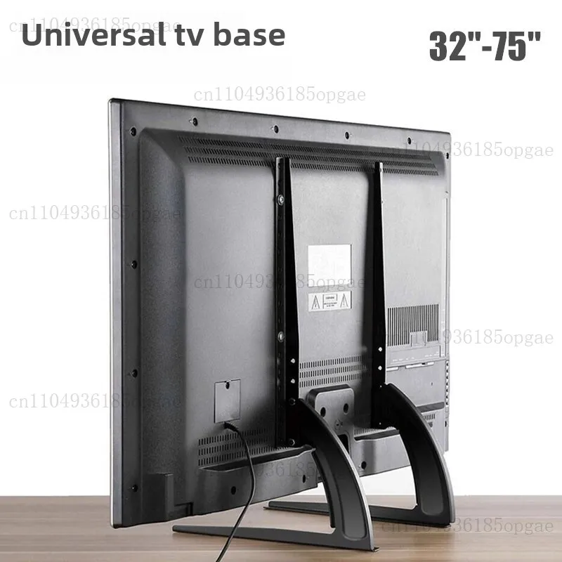 LCD TV Base Bracket Seat Frame Desktop Shelf Universal 32/40/42/48/55/65/75 Inch