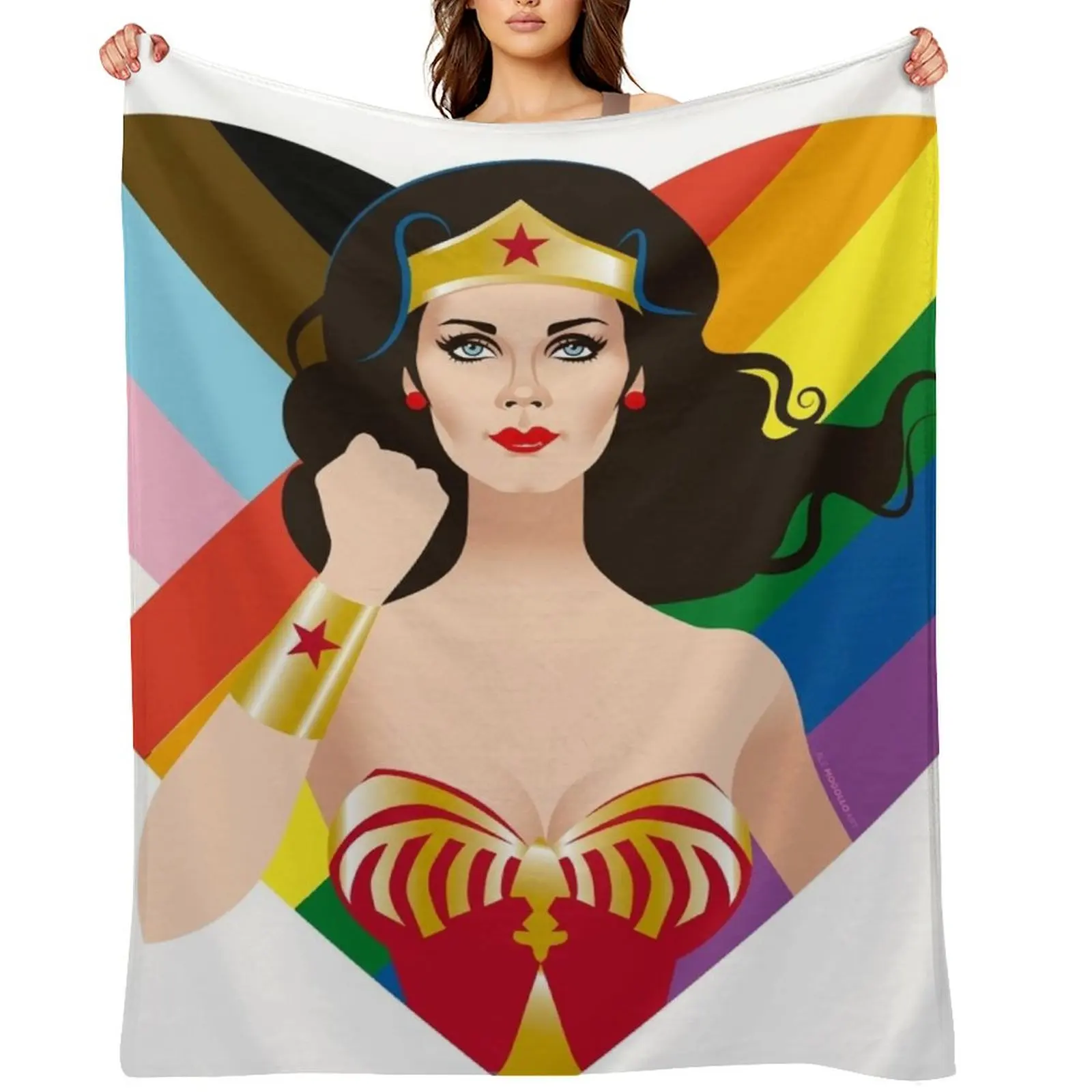 

Pride Icon Throw Blanket Giant Sofa Thermals For Travel Plaid on the sofa Soft Blankets