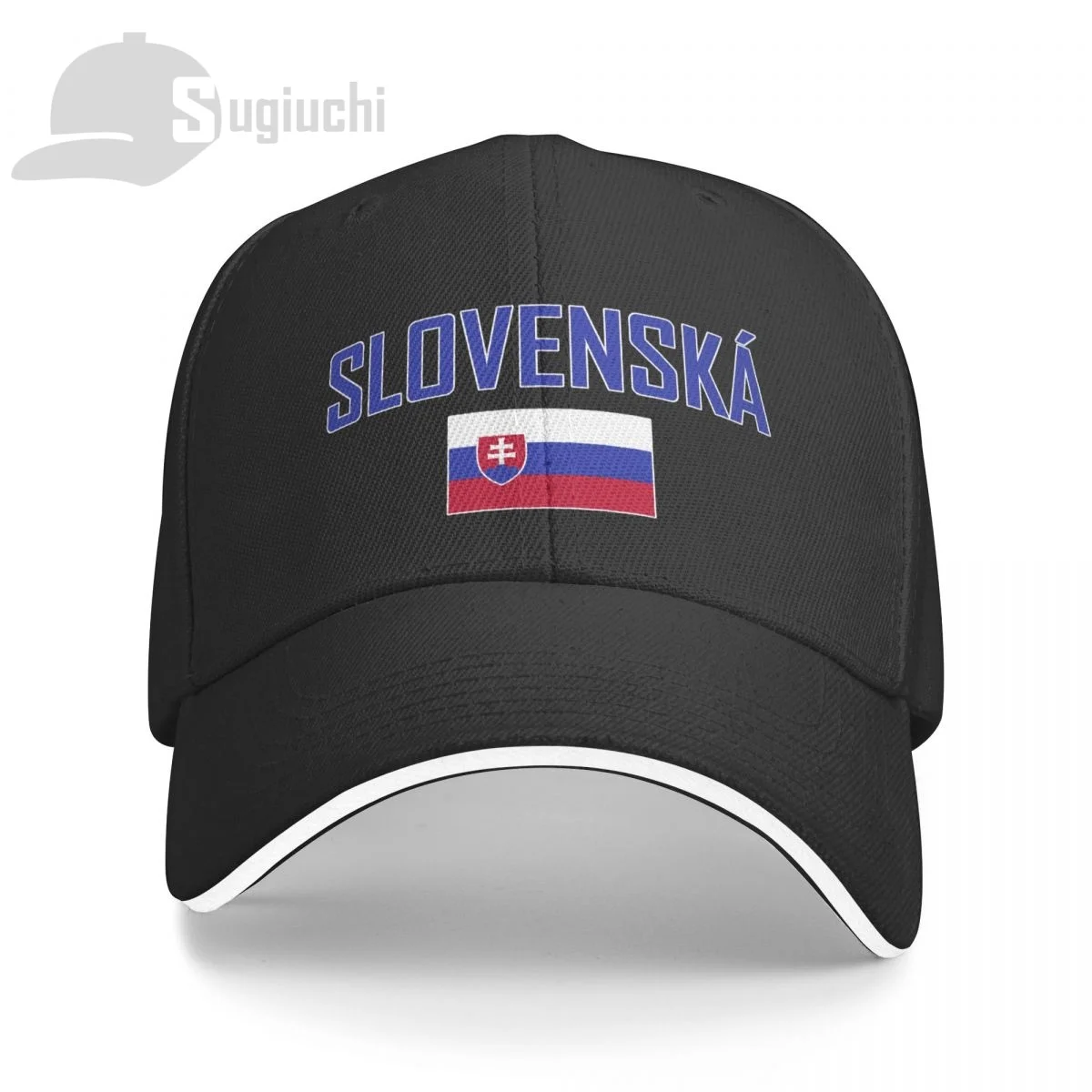 The Slovak Republic Flag With Letter Baseball Cap Men Women Summer Unisex Hip Hop Caps Cotton Snapback Golf Hat Fishing Caps