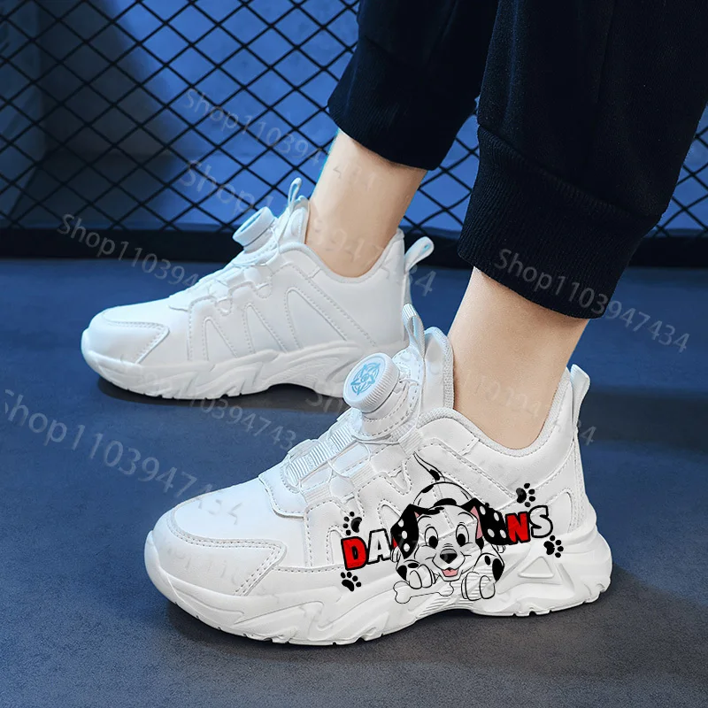 101 Dalmatians Youth Student Campus Children Sneakers Boys Girls Rotating Button Simple Campus Outdoor Sports Shoes 2026 Gift - Image 6