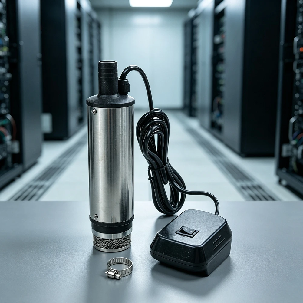 For DAYI Compatible Cordless Submersible Pump 60W Water Transfer Device 51mm Inlet 16mm Outlet Power Cord Lightweight