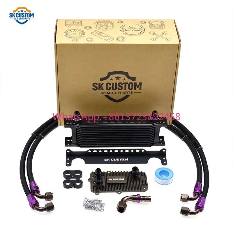 Transmission Oil Cooler Kit for  W205 W223 W213 W167 W463 9AT Gearbox Radiator Kit