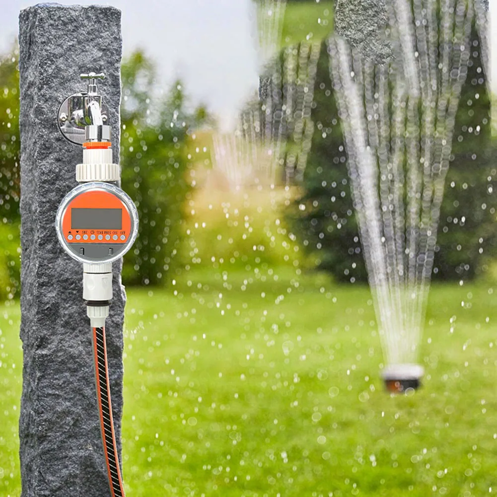 1pcs Timer Smart Hose Timer For Effortless Watering Multiple Programming Rain Delay Feature Electronic Irrigation Controller