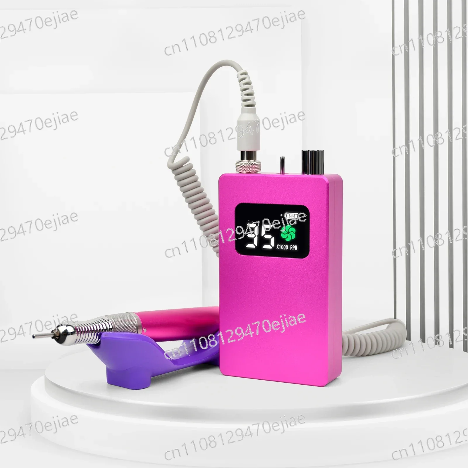 

Аккумуляторная машинка для маникюра и педикюра 35000 об/мин – малошумная мощная электрическая фреза для маникюра и нейл-арта