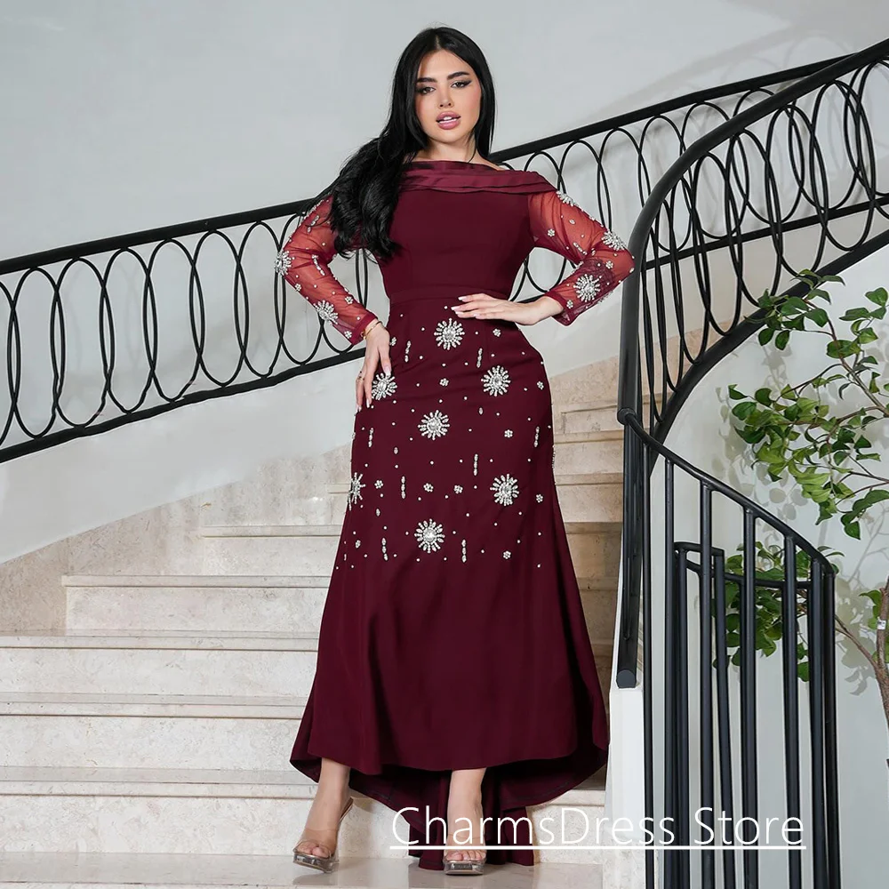 Burgundy Mermaid Pr… - image