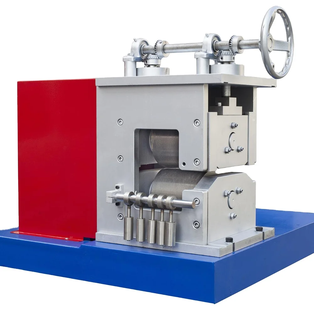 Embossing Machine Patroon Making Machines Aanpasbare patroonstijlen PP PET-riemen Embossing Roller Machine