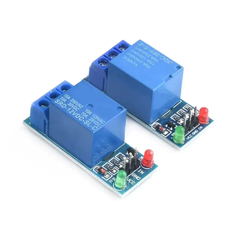 3,3 V 5V 12V disparador de nivel alto y bajo 1 canal módulo de relé interfaz placa escudo para PIC AVR DSP ARM MCU Arduino nivel bajo