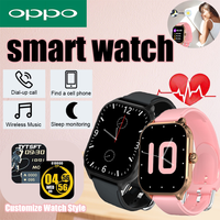 OPPO 2025 New Smart Watch NFC Bluetooth Calling Message Alerts 24/7 Health Tracking Smooth Experience Ideal Gift for Men & Women