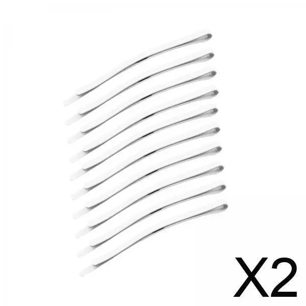 2x Metal Hairpins for Nurse Buns, Comfortable Hair Accessories for Nurses Day 2024