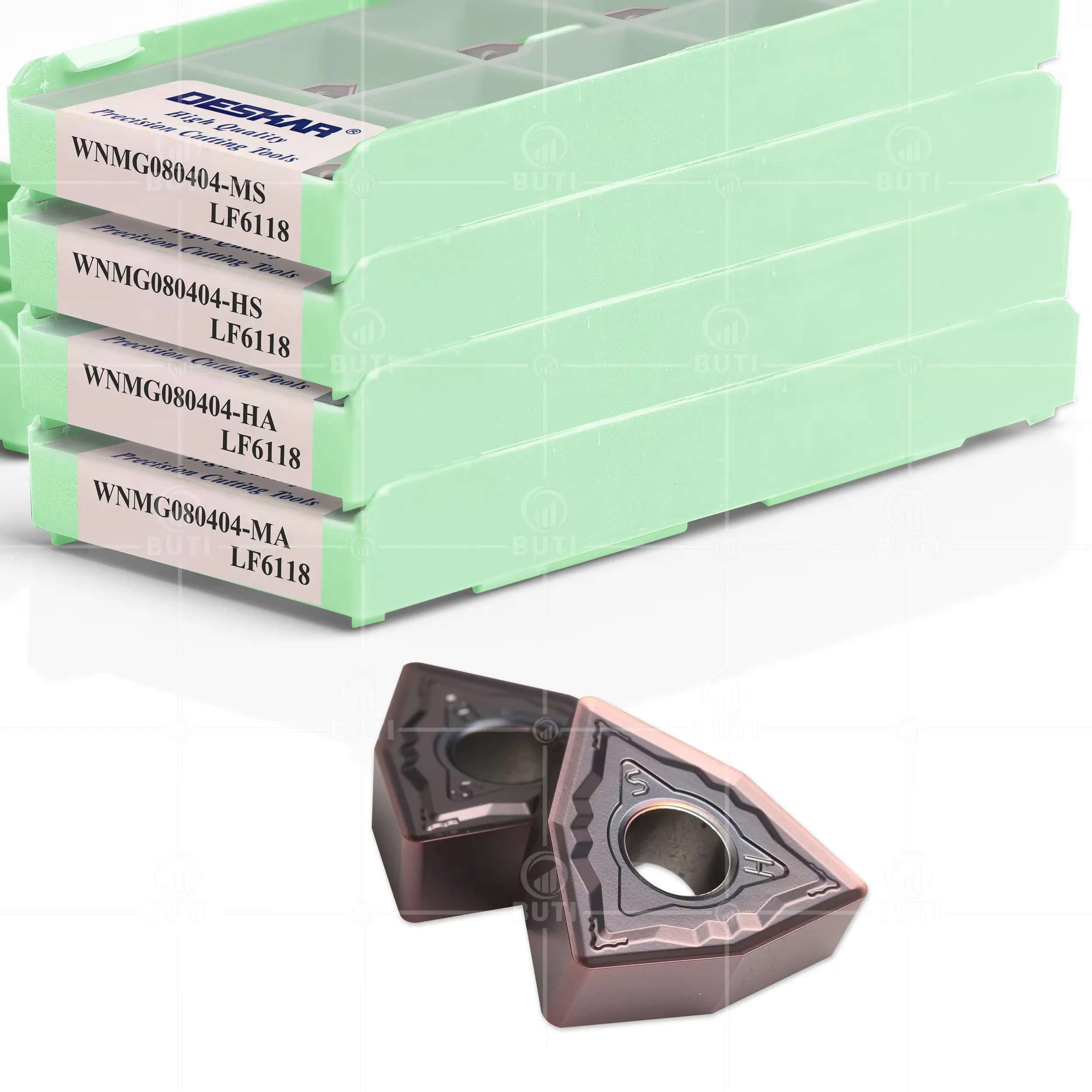 

DESKAR 100% Оригинальные токарные пластины WNMG080404/080408 MQ MS MA HA JMS LF6118 для станков с ЧПУ, обработка нержавеющей стали