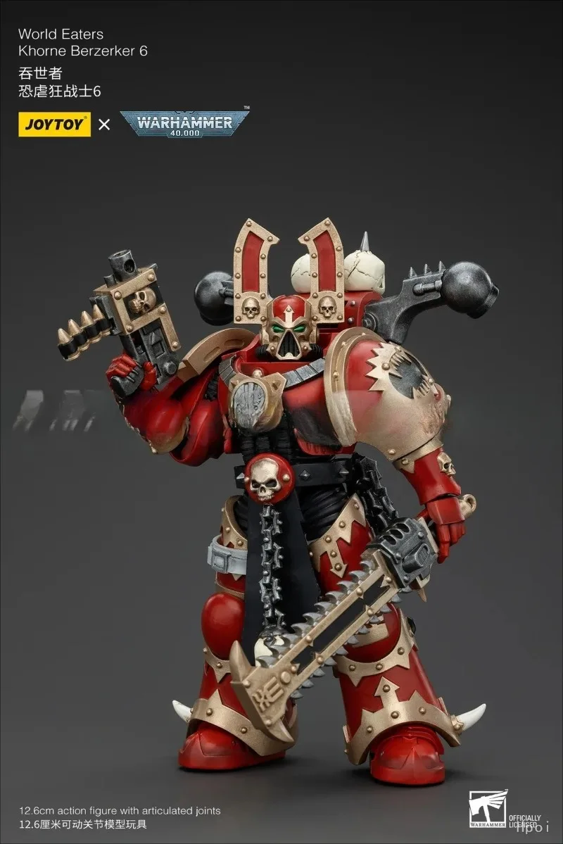 

In Stock JOYTOY 40K World EatersKhorne Berzerker 6 1/18 Action Figure Model Toys Gift Figure Model Collection