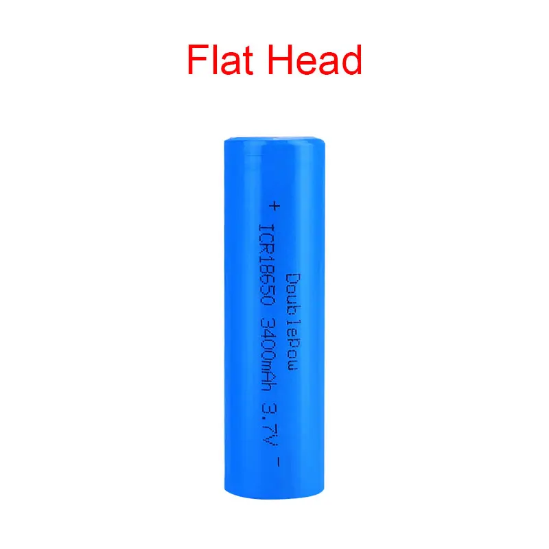 Nieuwe Originele Doublepow 18650 Batterij 3.7V 3400Mah 18650 Lithium Oplaadbare Batterij Voor Zaklamp Etc