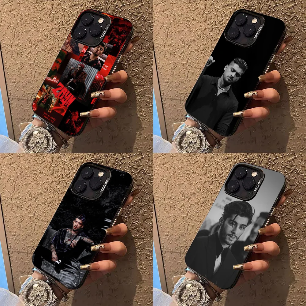 

Singer Z-Zayn Malik Phone Case Phone Case For iPhone 14 16 15 11 12 13 Pro Max Mini Plus Shockproof Cover