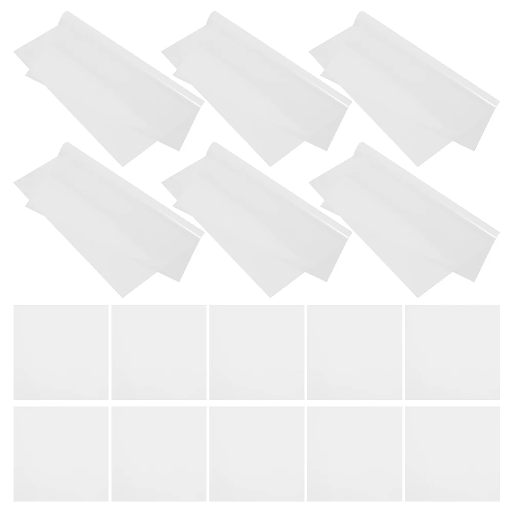 

100pcs Waterproof Sheets y Cellophane Wrapping Sheet Bouquet DIY Clear Flower Packaging Paper Gift Boxes