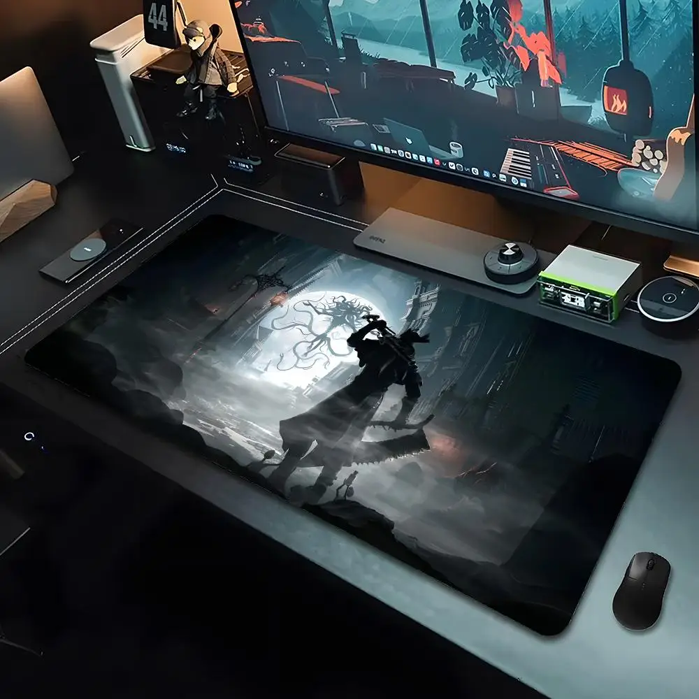 Bloodborne Mouse Pad Mousepad Large Gaming Mouse Pad LockEdge Thickened Computer Keyboard Table Desk Mat