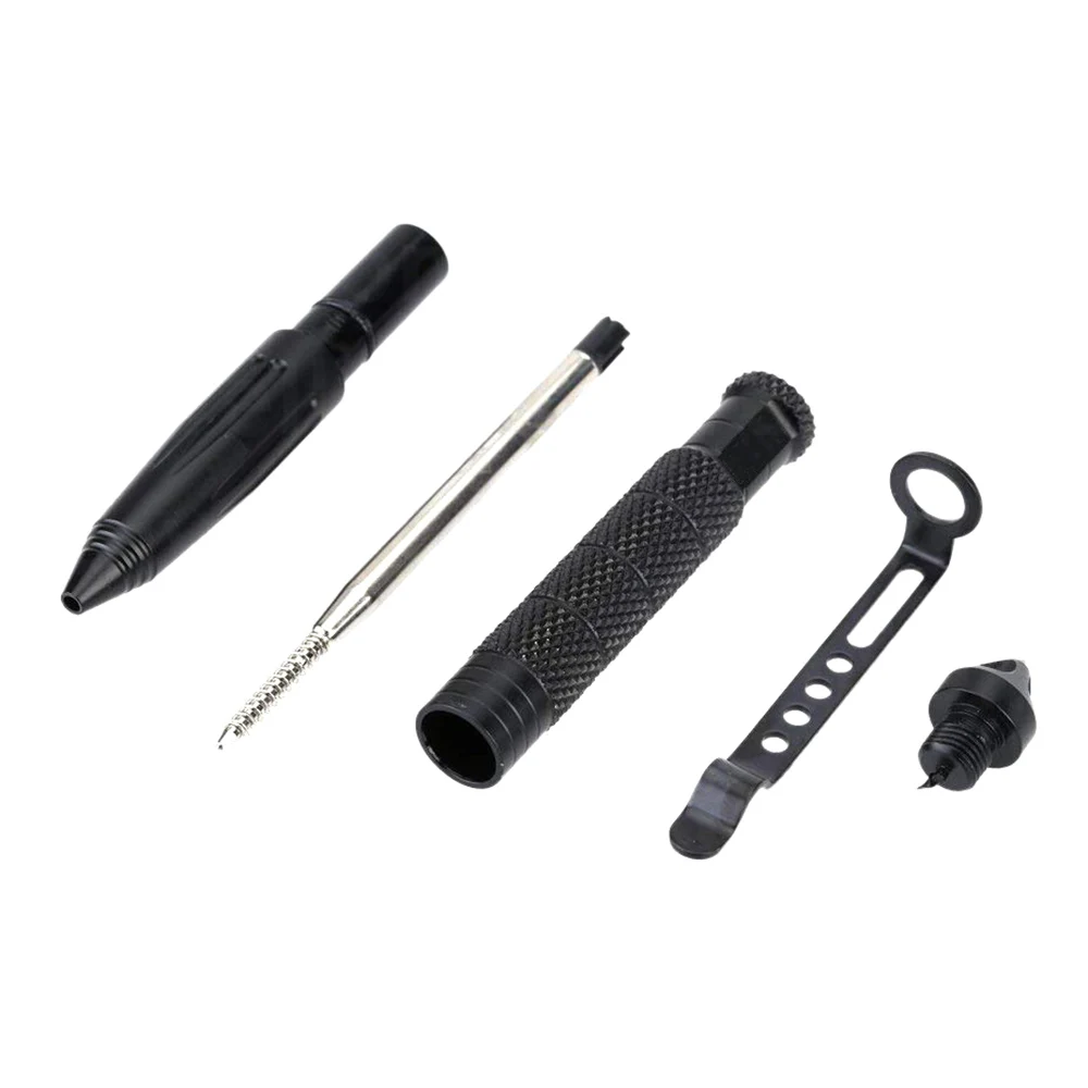 ปากกาทาทิคัลป้องกันตนเองอุปกรณ์ป้องกันภัยส่วนบุคคลทำจากเหล็กทังสเตนอุปกรณ์ป้องกันอเนกประสงค์สำหรับกลางแจ้ง