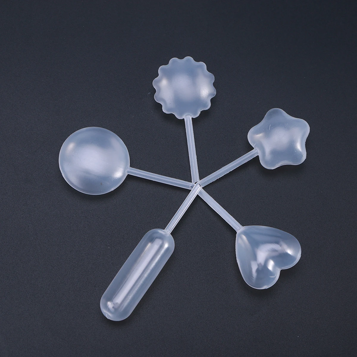 

100Pcs Disposable Plastic Pipettes Food Grade Long Column Pasteur Dropper Baking Syringe for Chocolate Cupcakes Mini Cakes