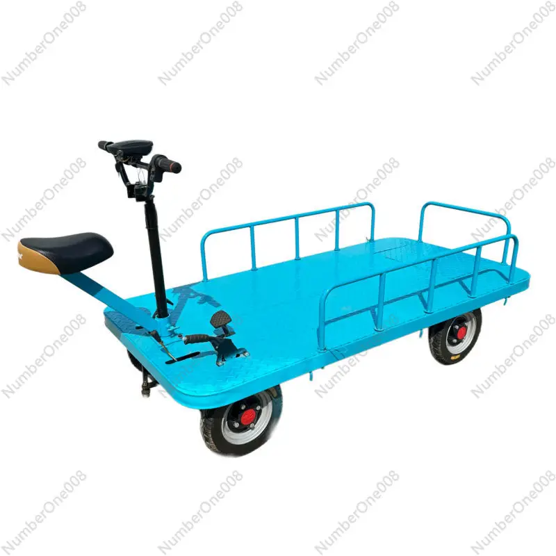 

Best Seller Electric Mobile Trolley with Seat - Easy to Operate Industrial Handcart for Commercial Use