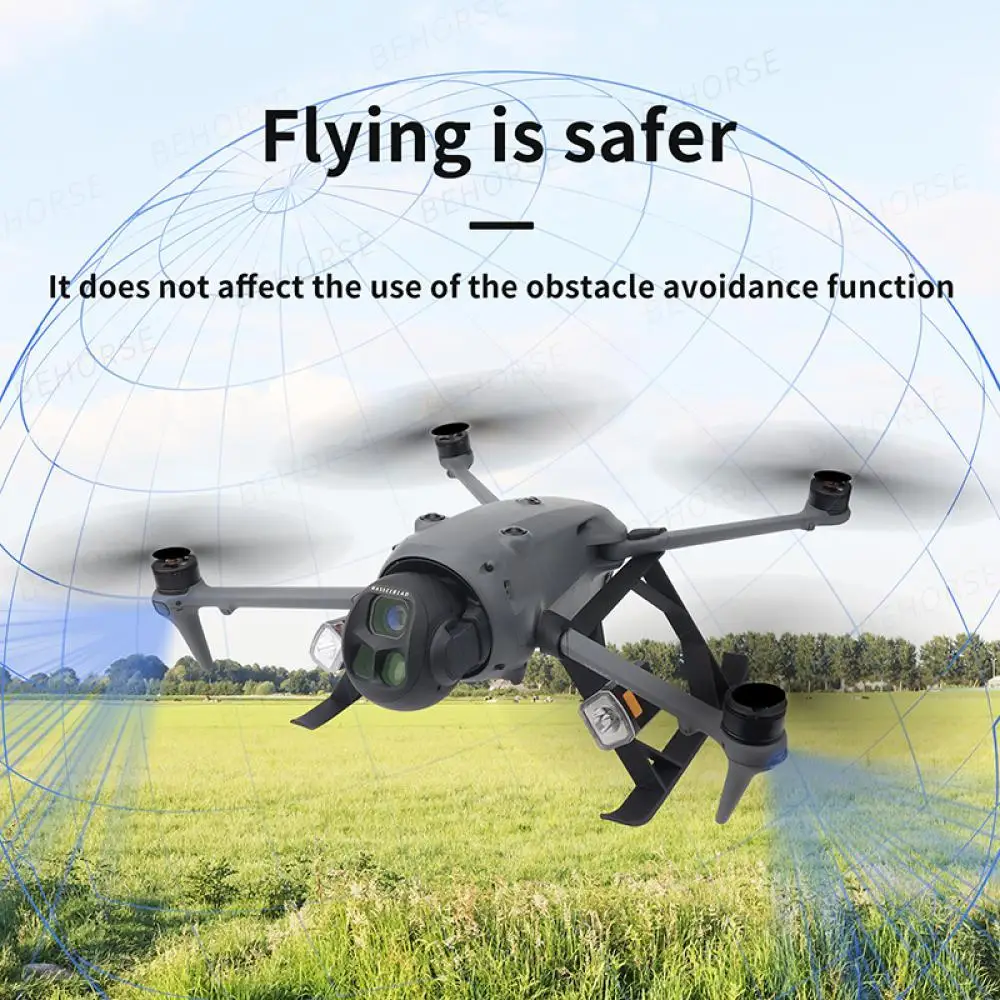 36 مللي متر LED ضوء وماض ل DJI Mavic 4 برو الهبوط مع Doube ليلة مشاعل ل DJI Mavic 4 برو ملحقات طائرة بدون طيار