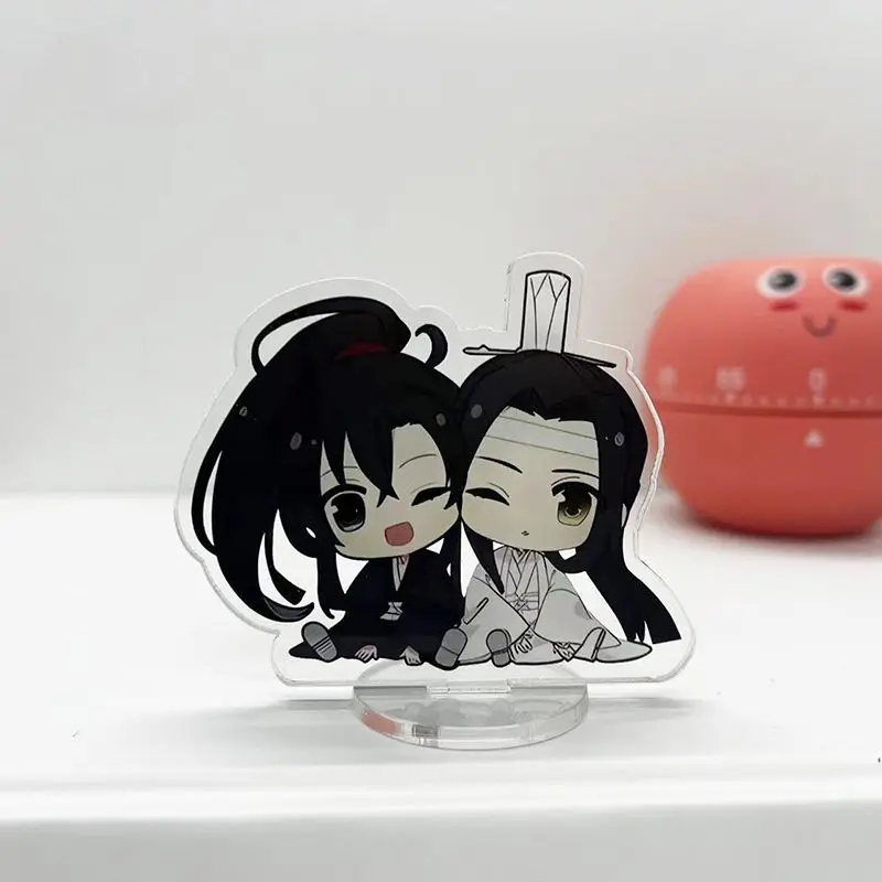 Mo Dao Zu Shi Mdzs Wei Wuxian Lan Wangji Cosplay Anime Figure Acrylic Stand, Decorative Figurines for Desk, Home Decoration