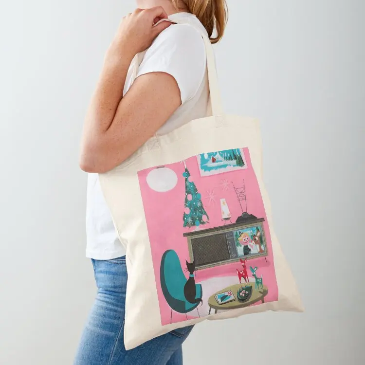 

Rudolphmas Pink Tote Bag Women's shopper shopper bags Women's shopper bag shopping cart bags